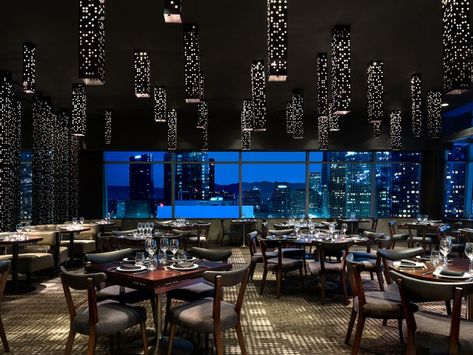 20 Restaurants With Amazing Views in Los Angeles - Eater LA Best Restaurants In La, Live Room, Wolfgang Puck, Los Angeles Neighborhoods, Los Angeles Restaurants, Fancy Restaurants, Los Angeles Hotels, Luxury Restaurant, Unique Restaurants