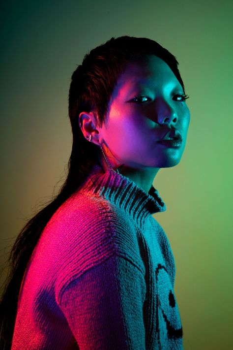 See Photographer Maggie West's Portraits for Planned Parenthood | Allure Colour Gel Photography, Colorful Portrait Photography, Shane West, Neon Photography, Portraiture Photography, Portrait Lighting, Light Study, Photographie Portrait Inspiration, Dramatic Lighting