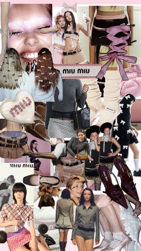 #miumiu#collage#fashion#runway#clothes#glitter Runway Fashion Aesthetic, Runway Clothes, Collage Fashion, Fashion Journals, Fashion Wallpaper, Fashion Collage, Fashion Runway, Mood Board Fashion, Student Fashion