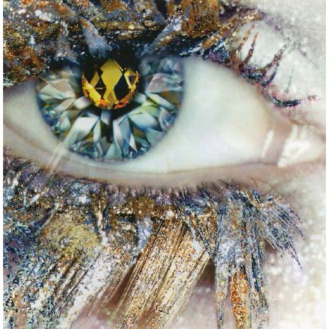 Sureal Ice - Stand alone image. Crystallized eyelashes and iris give an ordinary eye an extraordinary visual appeal. Crazy Eyes, Look Into My Eyes, Amber Rose, Crystal Eye, Tableau Art, Diamond Eyes, James Charles, Snow Queen, Ice Queen