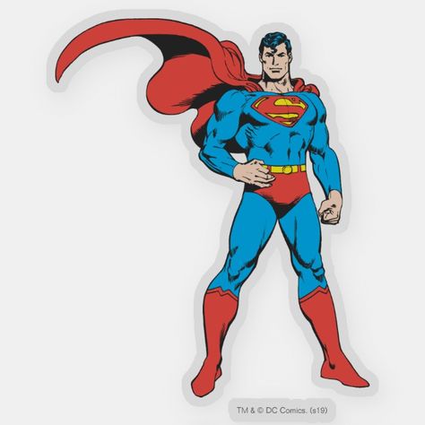 Superman Stickers, Hand On Hip, Icon Design Inspiration, Superman Art, Superman Comic, Hands On Hips, Superman Logo, Clark Kent, Creative Icon