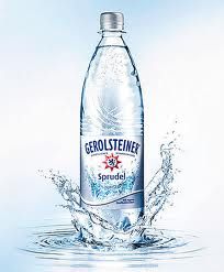 Gerolsteiner is my favorite brand of sparkling mineral water. When I'm not in the mood to pay $2 for a bottle, I get a San Pellegrino. Sparkling Mineral Water, Evian Bottle, San Pellegrino, Mineral Water, Water Design, Digestion Problems, Plastic Water Bottle, Vodka Bottle, My Favorite