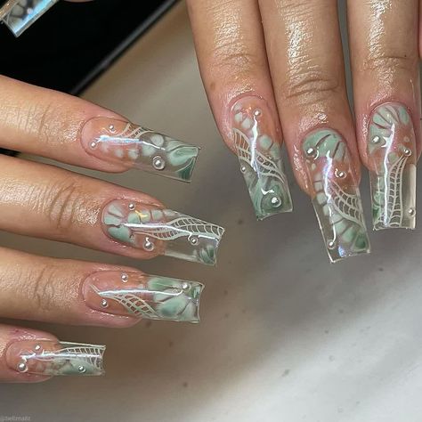 Heart Nail Designs, Drip Nails, Really Cute Nails, Heart Nails, Fire Nails, Funky Nails, Pretty Acrylic Nails, Chic Nails, Dope Nails