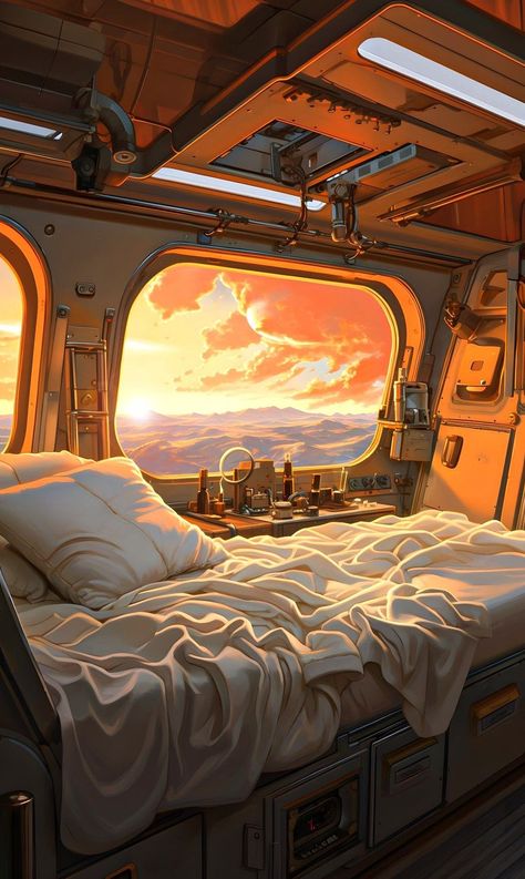 Scifi Interior, Spaceship Interior, Cool Wallpapers Art, Fantasy Art Landscapes, Free Products, Dreamy Art, Dream Rooms, Pics Art, Sci Fi Fantasy