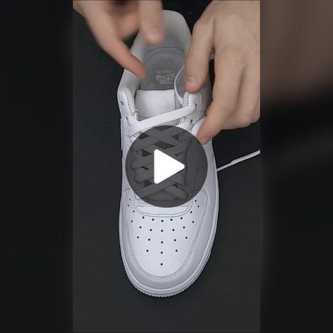 TikTok · newsneakers Shoelace Tutorial, Nike Air Force 1s, Air Force 1s, Super Cool, Nike Air Force, Shoe Laces, Air Force, Nike Air, Force