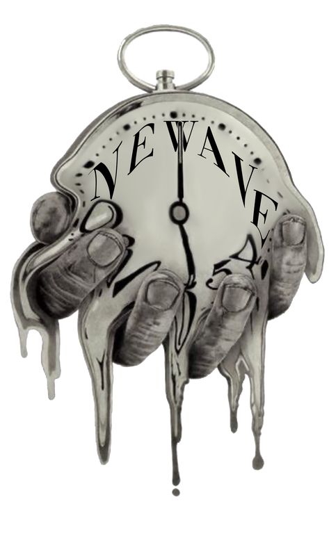 Melting Clock Painting, Warped Clock, Art About Time, Clock Reference, Surreal Art Painting, Clock Drawings, Concept Of Time, Melting Clock, Amazing Bedroom Designs