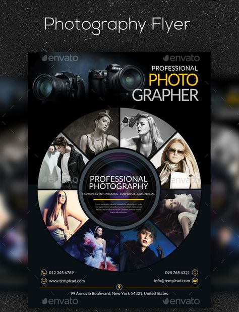 Studio Poster Design, Photographer Flyers, Photoshop Flyer Template, Photoshop Flyer, Free Psd Flyer Templates, Free Psd Flyer, Blurred Background Photography, Minimal Photography, Psd Flyer