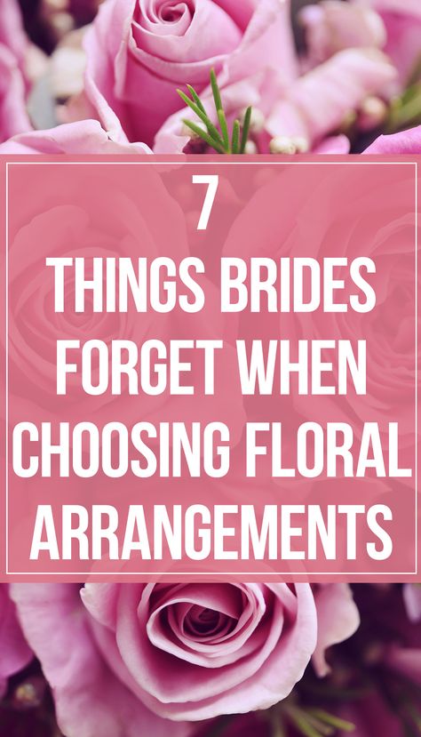 we asked some wedding professionals to share the biggest mistakes they see brides make when it comes to floral arrangements so you can be sure to avoid them. Find out more on SHEfinds.com. #wedding #weddingtips #weddingideas #honeymoon #bride #groom #bridesmaids #groomsmen Flower Arrangment Wedding, Bridal Floral Arrangements, Wedding Flowers 2024, Wedding Flower Arrangements Ideas, Bride Bouquet Ideas, Floral Arrangements For Wedding, Flowers Arrangements Wedding, Bridal Flowers Bouquet, Average Cost Of Wedding