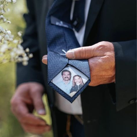 Grandma Of The Groom Gift, Wedding Gifts For Bride Parents, Wedding Father Gift, Tie With Photo Inside, Memorial Gifts For Groom, Wedding Gifts Dad, Tie For Dad On Wedding Day, Husband To Be Gifts, Memorial Wedding Gift For Groom