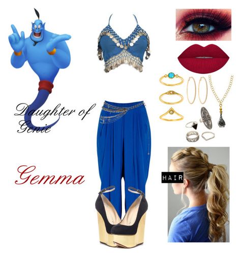 Genie Women Costume, Genie Dance Costume, Genie Costume For Women, Genie Disneybound, Genie Halloween Costumes, Aladdin Genie Costume, Genie Outfit, Disney Cruse, Descendants Outfits