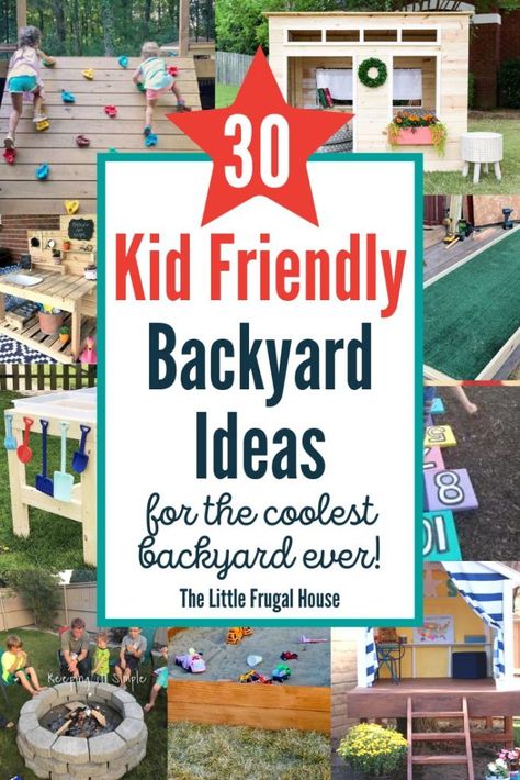 Kid Friendly Backyard Ideas, Backyard Ideas For Kids, Kids Outdoor Playground, Kid Friendly Backyard, Outdoor Kids Play Area, Kids Yard, Outdoor Play Space, Play Area Backyard, Backyard Kids Play Area