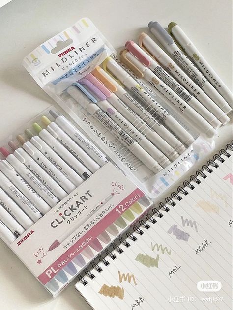 Mid Liners, Mj Core, Japanese School Supplies, Minimalist Academia, Stationery Aesthetic, School Works, Studying Stationary, Minimalist Stationery, Pretty School Supplies