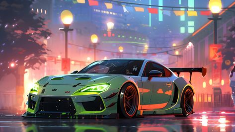 Toyota Supra Street Racing Desktop Wallpaper - Toyota Wallpaper Supra Desktop Wallpaper, Supra Mk4 Wallpaper, Toyota Wallpaper, Mk4 Wallpaper, Kereta Sport, Hd Wallpapers For Pc, Supra Mk4, Pc Wallpapers, 4k Wallpapers For Pc