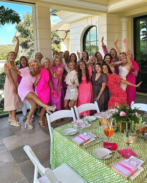 Bridesmaid Luncheon Ideas, Lunch Outfit, Ladies Lunch, Ladies Luncheon, Bridesmaid Luncheon, Galentines Party, Bridal Luncheon, So Much Love, Ladies Party