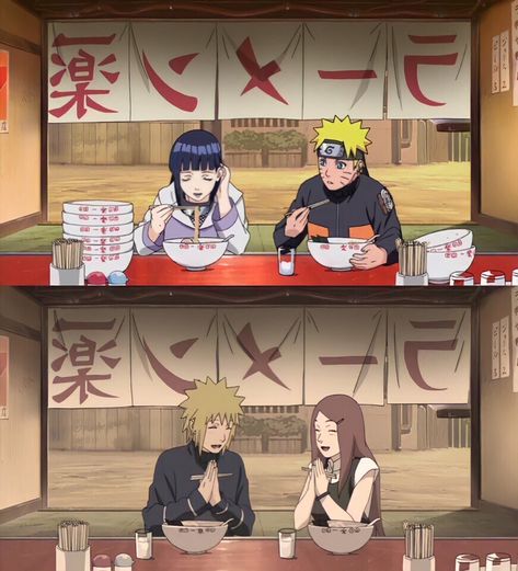 anime tweets on Twitter: "Generations of ramen 🍜 #NARUTO… " Minato Kushina, Naruto Y Hinata, Materi Bahasa Jepang, Naruto Minato, Kushina Uzumaki, Naruto Shippuden Characters, Naruto Shippuden Sasuke, Naruto And Hinata, Naruto Uzumaki Shippuden