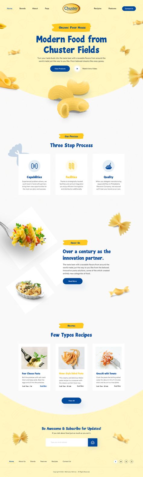 Pasta Website Design, Organic Food Market, Organic Food Shop, Organic Food Logo, Logo Design Graphics, Food Logo Design Inspiration, Web Design Websites, Modern Food, Food Logo Design