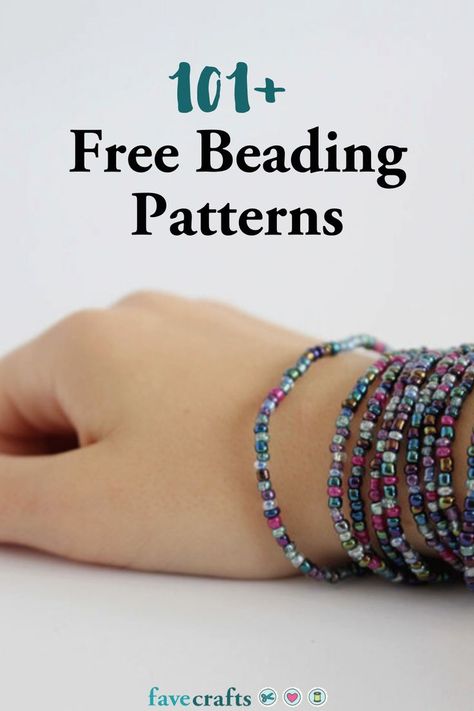 Seed Bead Bracelets Diy, Free Beading Patterns, Seed Bead Patterns Free, Seed Bead Bracelets Tutorials, Making Jewelry For Beginners, Crochet Bracelet Pattern, Seed Bead Bracelet Patterns, Seed Bead Jewelry Patterns, Making Bracelets With Beads