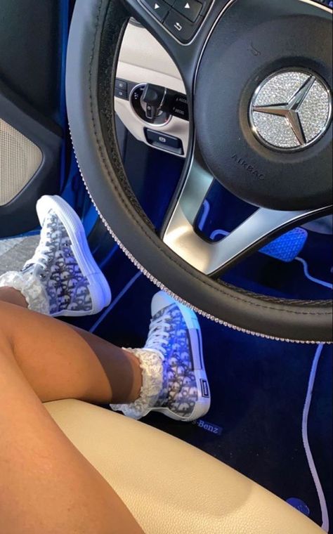 christian dior sneakers Dior Trainers Outfit, Car Manifestation, Fake Boy, Kawaii Cups, Dream Cars Mercedes, Car Interior Storage, Tunnel Vision, Rich Girl Aesthetic, Rich Girl Lifestyle