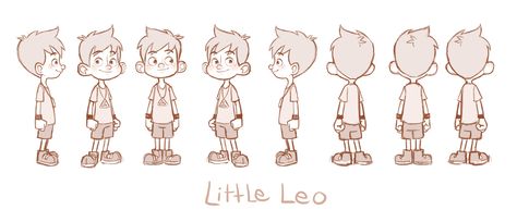 Character Turnaround, Character Model Sheet, Character Design Sketches, Boy Character, Poses References, Character Poses, Kid Character, Character Design Animation, Character Sheet