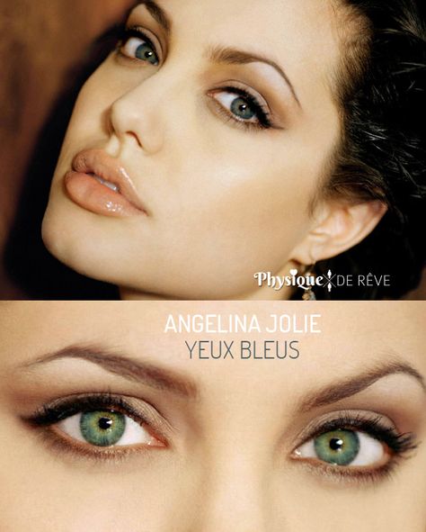 Angelina-Jolie-beaux-yeux-bleus Victoria Beckham Style, Angelina Jolie, Victoria Beckham, Stars