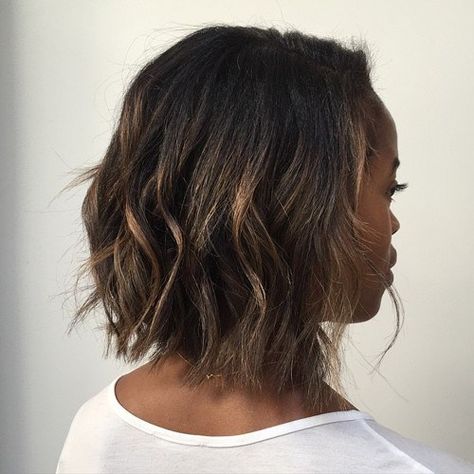 wavy bob hairstyle with highlights Wavy Perm Medium, Wavy Perms For Medium Length Hair, Body Wave Perm Medium Hair, Loose Perm Medium Length, Permanent Wave Hair, Body Wave Perm Short Hair, Perms For Short Hair Loose, Perms For Medium Length Hair, Wavy Perm Short Hair