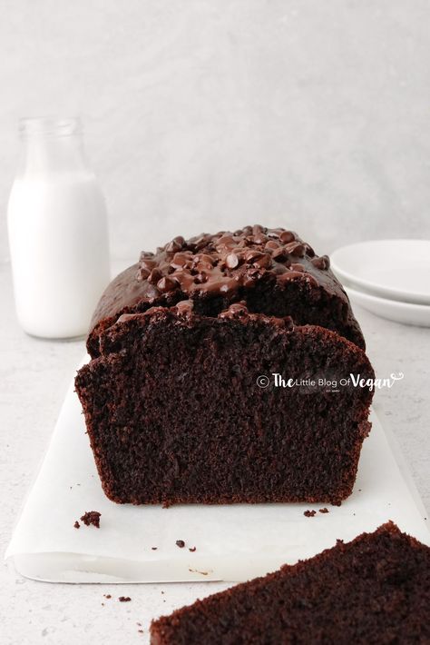 Chocolate Bread Recipe, Vegan Loaf, Chocolate Loaf, Chocolate Loaf Cake, Chocolate Pound Cake, Vegan Chocolate Cake, Best Chocolate Cake, Dairy Free Chocolate, Baking With Kids