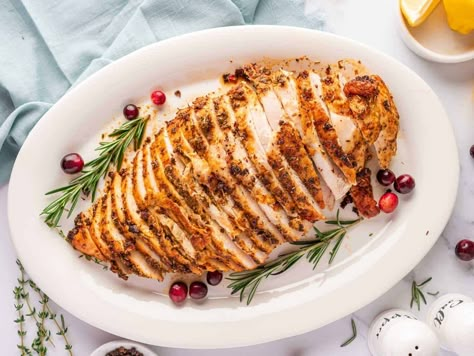 Step-by-Step Guide: Cooking a Delicious 3 lb Boneless Turkey Breast Are you looking to impress your friends and family with a succulent and flavorful turkey di Thanksgiving Turkey Breast, Turkey Breast Recipes, Boneless Turkey Breast, Slow Cooker Turkey Breast, Thanksgiving 2022, Oven Roasted Turkey, Turkey Breast Recipe, Slow Cooker Turkey, Roast Turkey Breast