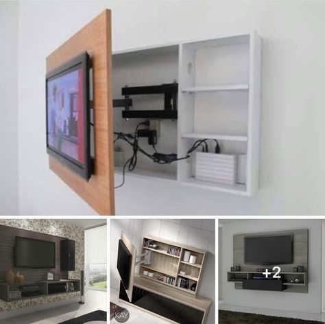 Bedroom Tv Unit Design, Ruang Tv, Gray House, Living Room Tv Unit, Tv Wall Decor, Tv In Bedroom, Tv Wall Design, Tv Unit Design, Living Room Tv Wall