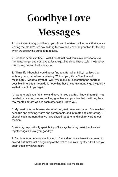 7 goodbye love messages Last Words To A Loved One, Goodbye Message For Boyfriend, Love That Can Never Be, Time To Say Goodbye Quotes, Goodbye Quotes For Him, Goodbye Message, Love Message For Him, Message For Boyfriend