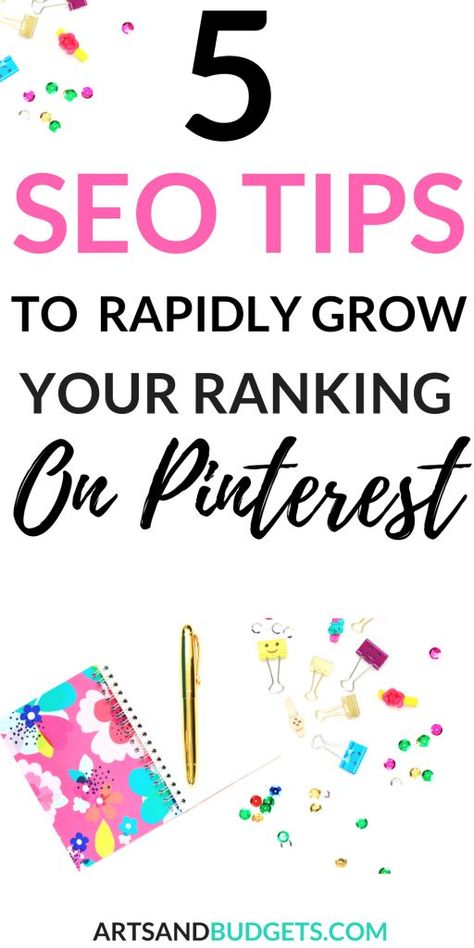 Not sure how to get your Pinterest profile SEO ready? This post share 5 Pinterest SEO Tips to Massively GrowYour Ranking this month. | Grow Pinterest following | How to grow Pinterest account| #pinterestmarketing #Pinterest #PinterestTips Money Making Ideas, Blog Post Ideas, Seo For Beginners, Marketing Email, Pinterest Seo, Pinterest Traffic, Social Media Planner, Blog Ideas, Social Media Trends