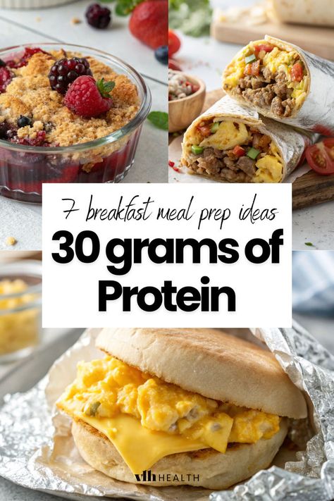 high protein breakfast meal prep Food That Have Protein, Calorie Deficit Meal Plan Breakfast, Lunch With Protein, Protein Based Recipes, Healthy High Protein Low Calorie Breakfast, High Protein Yummy Meals, Easy Meal Prep High Protein Low Carb, Easy Meal Prep Protein, Best Protein Meals For Women