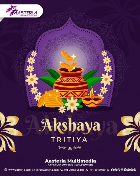 Akshaya Tritiya Creative Post, Akshay Tritiya Creative, Akshaya Tritiya Creative, Akshay Tritiya, Akshaya Tritiya, Festivals Of India, Digital Marketing Design, Graphic Designing, Creative Poster Design