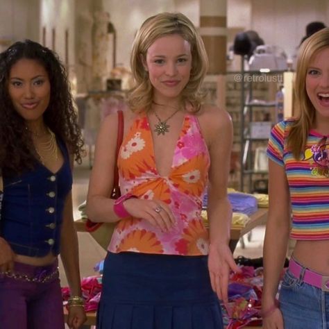 Y2k Outfits Movies, 2000s Movie Aesthetics, 2000s Mean Girl Aesthetic, The Hot Chick Jessica, What A Girl Wants Movie Outfits, The Hot Chick Outfits, Chick Flick Aesthetic, 2000s Movies Outfits, White Chicks Outfit