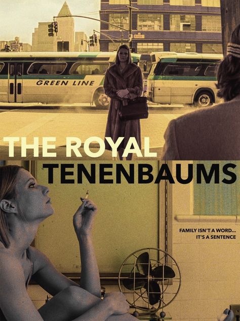 Royal Tenenbaums, Wes Anderson Movies, Wes Anderson Films, The Royal Tenenbaums, Film Poster Design, Light Film, Movie Poster Wall, Movie Covers, Movie Posters Design