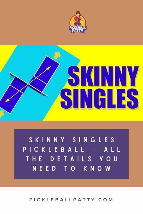 All the information you need about Skinny Singles and its associated rules in this article should answer every query. Pickleball Court, Training Tips, The Court, Pickleball, The Details, Need To Know, Running