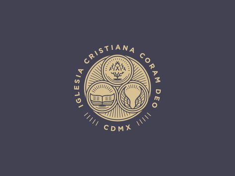 Peter Voth, Coram Deo, God's Wisdom, Logo Ideas, Vintage Logo, Logo Inspiration, Design Inspo, Global Community, Creative Professional