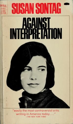 SUSAN SONTAG "NOTES ON CAMP" 1964  FREE PDF HERE  http://monoskop.org/File:Sontag_Notes_on_camp_1964.pdf Susan Sontag, Ex Machina, Book Cover Art, Love Book, Paperback Books, New Yorker, Book Lists, Book Club, More Fun