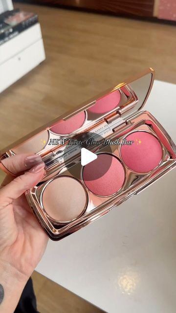 Alexis Christine on Instagram: "NEW Tarte glow blush bar cheek palette in shade the rose bar. Under $50. Luminous shape tape glow blush includes two radiant blushes & one illuminating highlighter.

✨Shop here https://liketk.it/4E5dO or comment GLOW to shop in your DMs 🔗✨

This radiant baked blush has amazonian clay diamond complex for a 3D blurry effect. The shades are pigmented and blendable. Vegan and cruelty free makeup.

#tarte #tartecosmetics #tarteblush #blushpalette #tarteshapetape #tartemakeup #tarteglowblushbar #tartepalette #blush #blushes #makeup

Follow my shop @alexischristine_xo on the @shop.LTK app to shop this post and get my exclusive app-only content!
#liketkit #LTKfindsunder50 #LTKbeauty
@shop.ltk @tartecosmetics @ultabeauty" Tarte Exposed Blush, Tarte Cream Blush, Sheglam Blush Devoted, Tarte Maneater Blush, Technic Blush Palette, Tarte Blush, Rose Bar, Baked Blush, Tarte Shape Tape