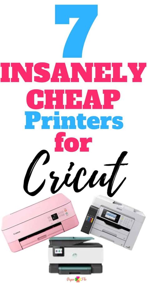 Printers For Stickers, Printers For Small Business, Best Printer For Cricut Print And Cut, Printer For Cricut, Best Printer, Cricut Print And Cut, Wireless Printer, Business Checklist, Sticker Printer