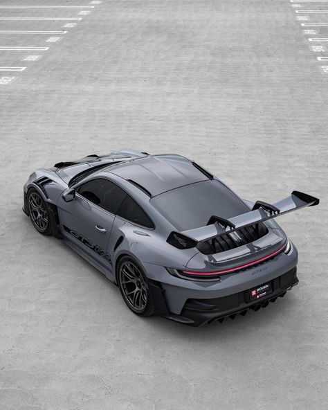 Monochromatic // 992 GT3RS fitted with our titanium exhaust system ( swipe to hear ) #Bodenautohaus 📸 @paid2shoot | Instagram 992 Gt3, Porsche 550, Porsche Gt3, Cool Car Pictures, Cars Luxury, Cool Sports Cars, Gt3 Rs, Super Luxury Cars, German Cars