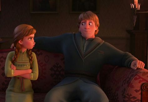 Anna and Kristoff Frozen Anna And Kristoff, Anna And Kristoff, Kristoff Frozen, Anna Kristoff, Frozen Disney Movie, Frozen Anna, I Love Cinema, Cute Relationship Photos, Modern Disney