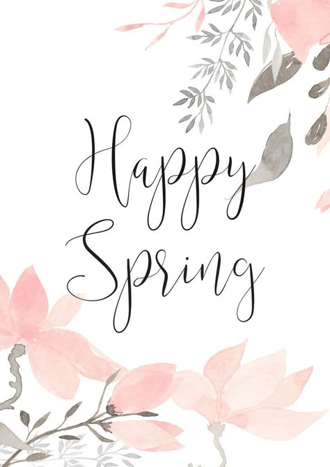 Happy Spring - Let's Celebrate with a Lovely Free Printable #spring #printable #freeprintable Background Paper Free, Spring Printables Free, Frühling Wallpaper, Spring Quotes, Spring Printables, Inspirational Printables, Holiday Quotes, Spring Wallpaper, Happy Spring