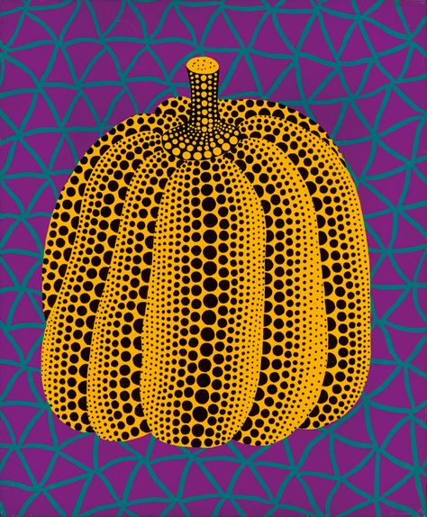 Midnight Pumpkin, Painting Bathroom Walls, Yayoi Kusama, Decoration Piece, Wall Art Canvas Painting, Painting Bathroom, Bathroom Wall Decor, Abstract Wall, Sign Art