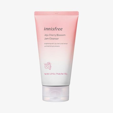 Innisfree Jeju Cherry Blossom, Jeju Cherry Blossom, Innisfree Skincare, Skin Radiance, Korean Cosmetics, Gel Cleanser, Glass Skin, Wash Your Face, Jeju