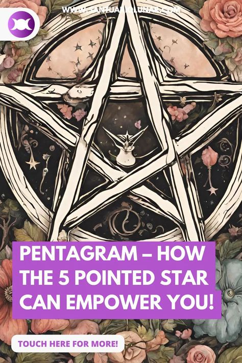 Pentagram – How the 5 pointed star can empower you! Pentagram Meaning, Pentacle Meaning, Banishing Ritual, 5 Pointed Star, The Pentagram, Inverted Pentagram, Rider Waite Tarot, Spiritual Power, Rider Waite