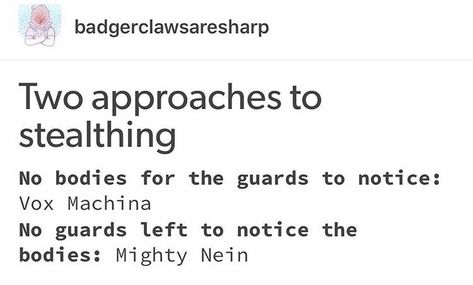 Mighty Nein Quotes, Mighty Nein Memes, Dragons And Dungeons, Dnd Critical Role, D D Funny, The Legend Of Vox Machina, Legend Of Vox Machina, Critical Role Vox Machina, Critical Role Characters