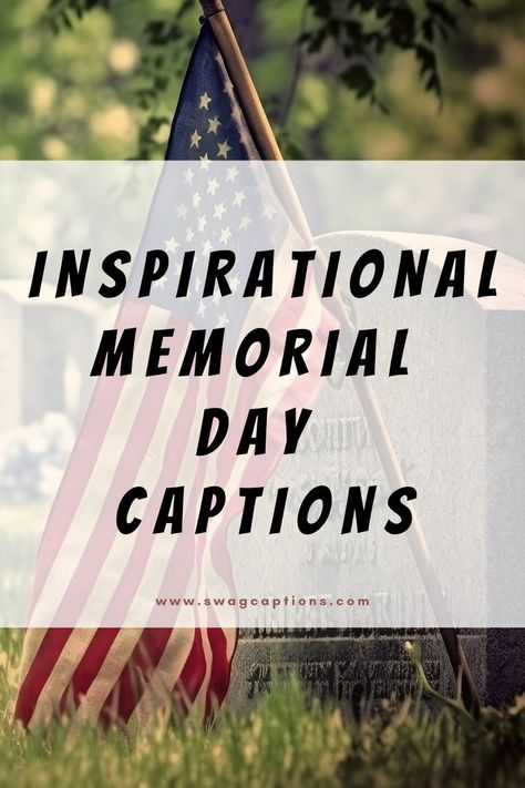 Honor the brave, remember the fallen. Elevate your Memorial Day posts with these Inspirational Memorial Day Captions for Instagram. Let your words echo the gratitude we feel for those who made the ultimate sacrifice. #captions #instagram #instagramcaptions #igcaptions #memorialday #memorialdayweekend #usa #america #memorial Memorial Day Instagram Post, Memorial Day Captions Instagram, Memorial Day Social Media Posts, Memorial Day Posts For Facebook, Memorial Day Quotes Gratitude, Memorial Day Quotes Remember, Memorial Day Post, Honor Quotes, Day Captions