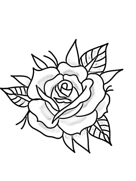 Flowering Plants, Outline Drawing Ideas, Traditional Tattoo Outline, Clothes Embroidery Diy, Tattoo Outline Drawing, Small Pretty Tattoos, Love Coloring Pages, Drawing Stencils, Flower Plants