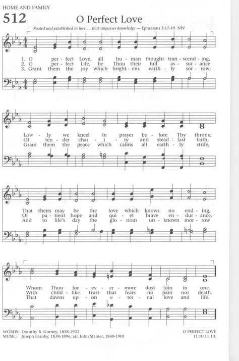 O perfect Love' I Love To Tell The Story Hymn, Just A Closer Walk With Thee Hymn, Wedding Hymns, Love Lifted Me Hymn, Oh Come All Ye Faithful Sheet Music, When We All Get To Heaven Hymn, Unity Cross, Small Private Wedding, Wedding Singer