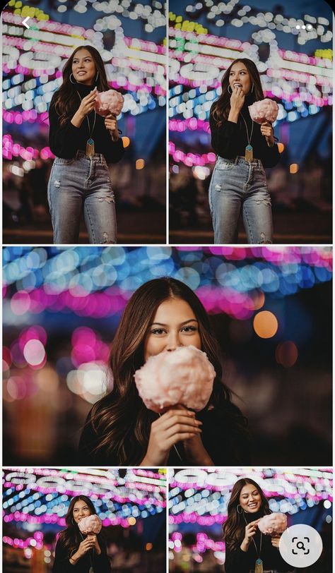 Senior Pictures At A Fair, Cute Fair Photo Ideas, Senior Carnival Photoshoot, Senior Pictures At The Fair, Fun Fair Photoshoot, Carnival Photoshoot Ideas, Fair Photoshoot Ideas, Carnival Senior Pictures, Carnival Photo Ideas